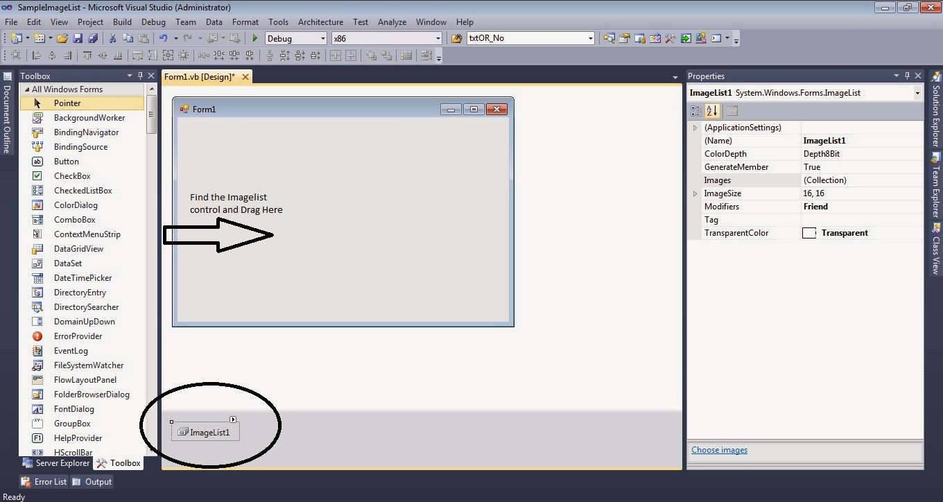 Programming Help Code How to use the Imagelist to make Icon of Listvew