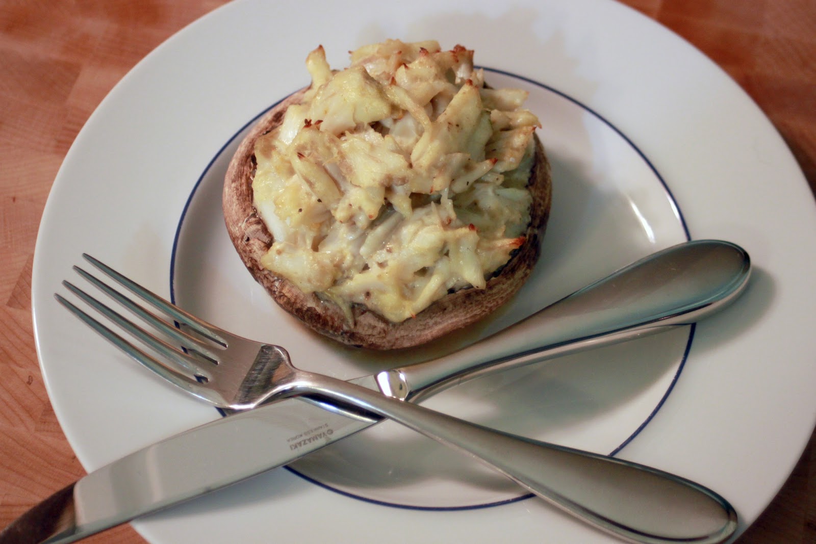 Good Clean Fun Crab Imperial Stuffed Mushrooms