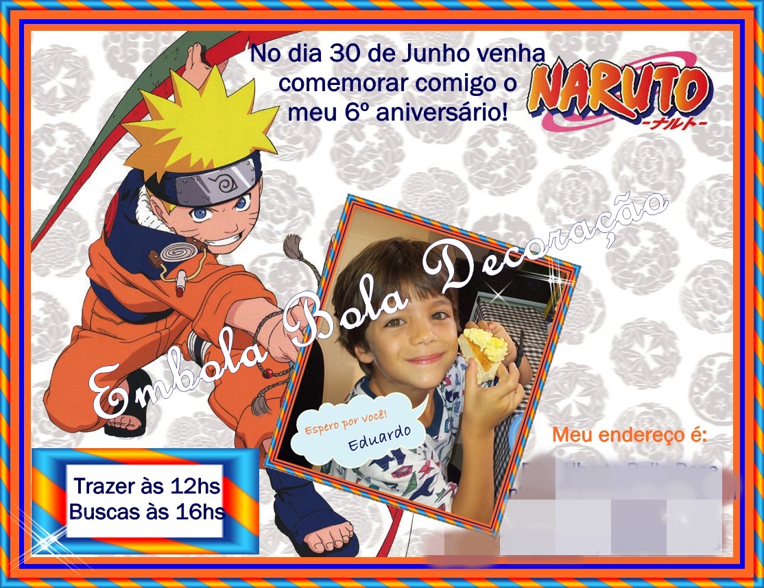 decoracao festa naruto:Embola Bola Decoração com Balões: FESTA NARUTO (EDUARDO) 30/06/2012 decoracao festa naruto:Embola Bola Decoração com Balões: FESTA NARUTO (EDUARDO) 30/06/2012