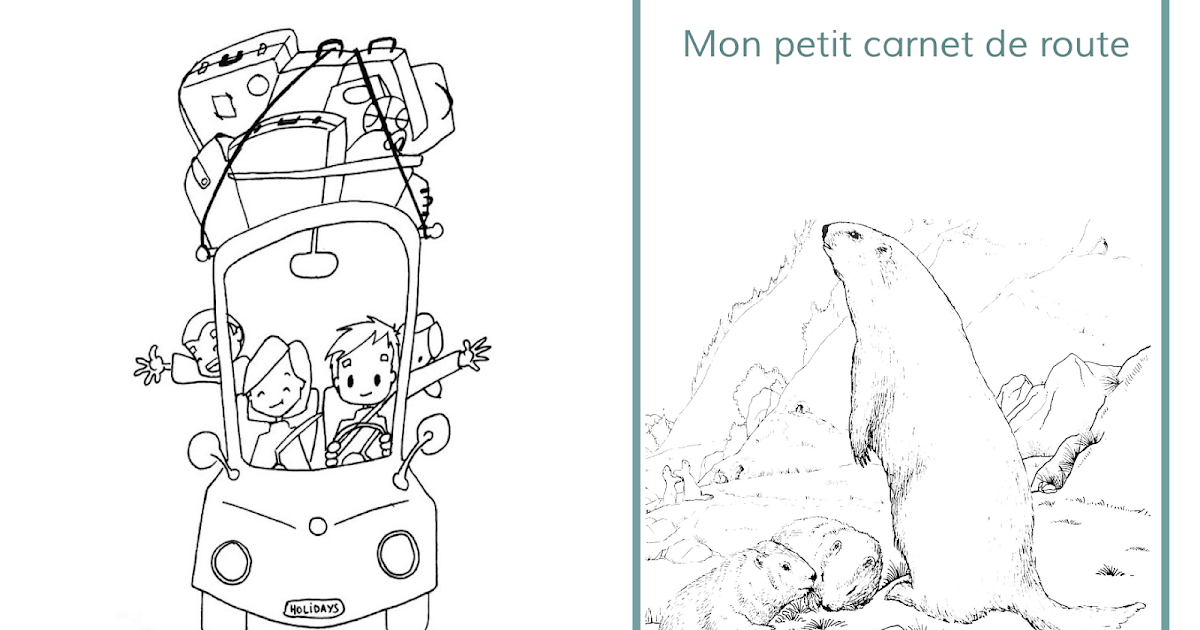 Gabulle in Wonderland: Un carnet de jeux pour occuper les enfants sur la  route des vacances (à imprimer)