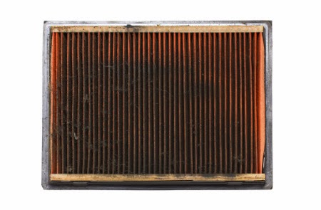 Filtre a air encrassé symptome