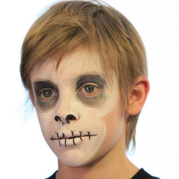 skeleton makeup instructions. skeleton makeup instructions.