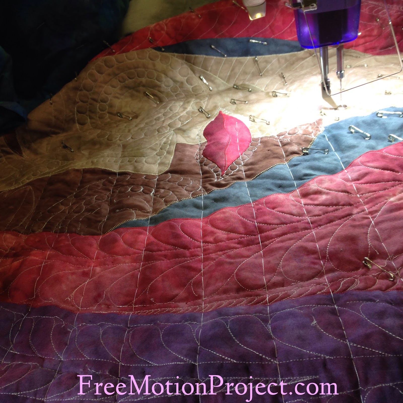 The Free Motion Quilting Project Quilting the Dream Goddess Part 1