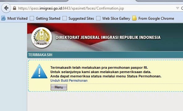 Membuat Passport Via Online | cara membuat passport baru biasa 48 halaman via online Membuat Passport Via Online | cara membuat passport baru biasa 48 halaman via online