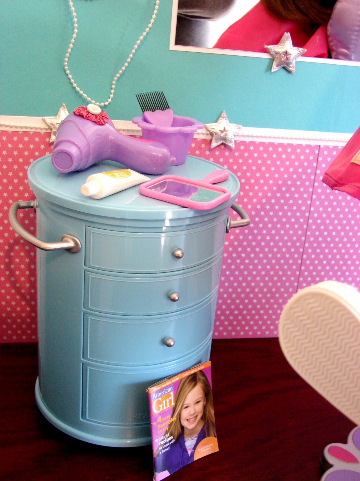 American Girl Doll Play Doll Crafting Make a Doll Salon for Your Dolls!