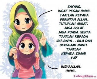 Gambar Kartun Muslimah Berkerudung Cantik | Rumput Liar