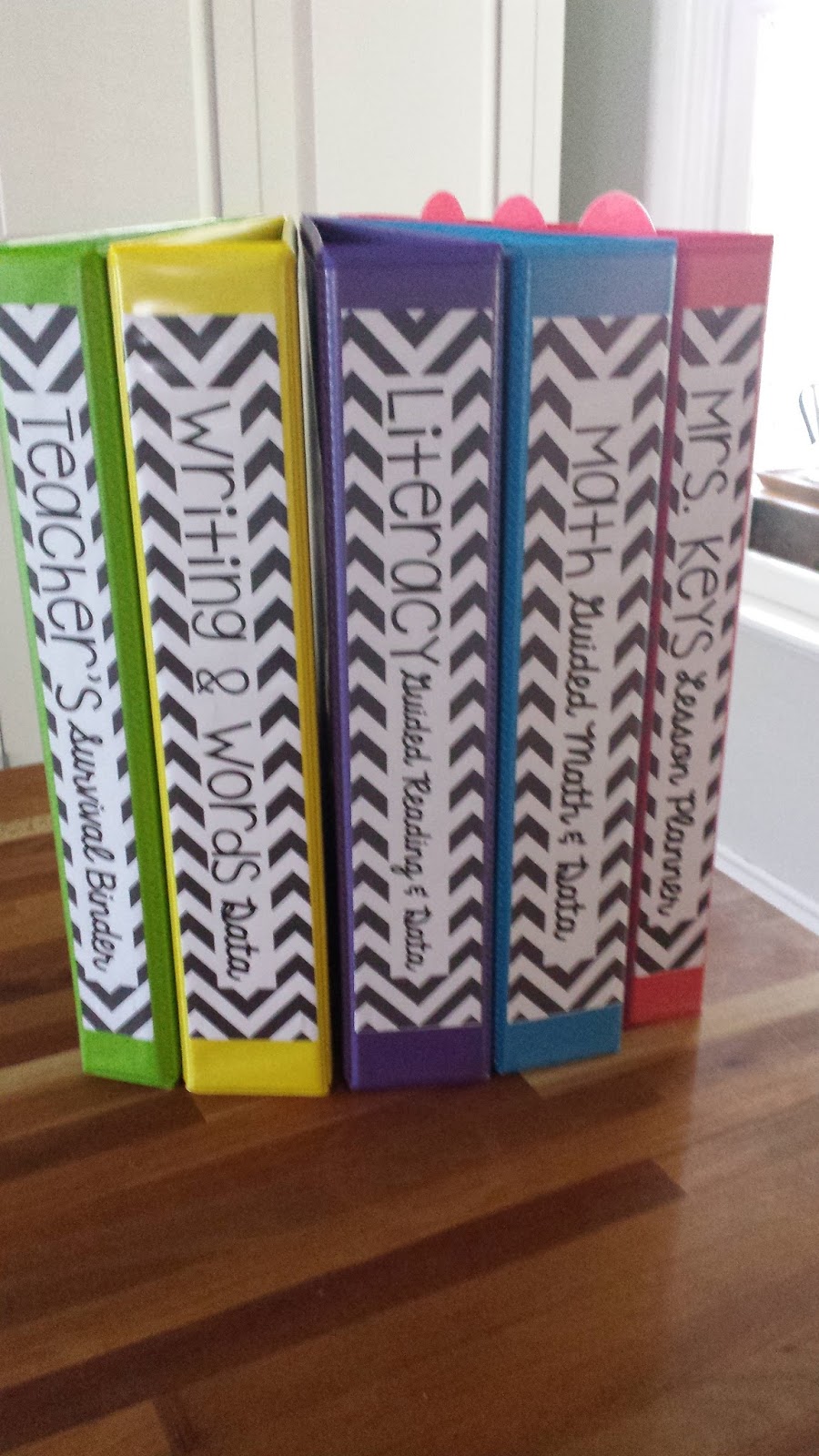binder spines