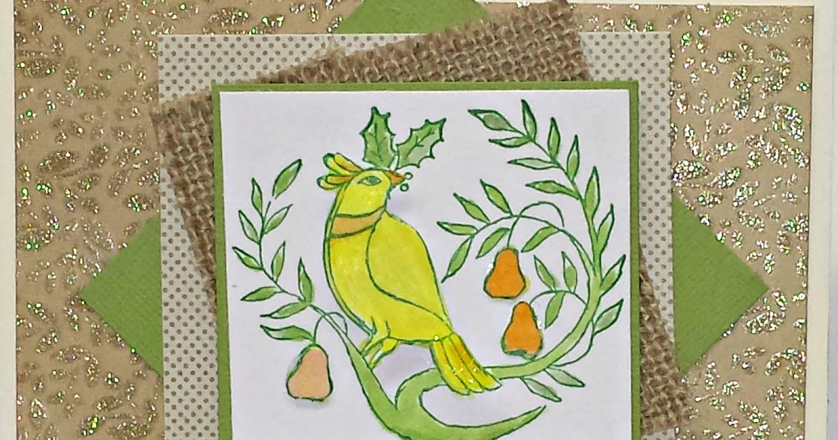 just for fun rubber stamps and a partridge in a pear tree partridge family christmas card