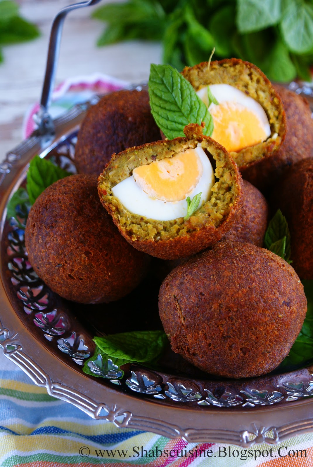 Shab's Cuisine Egg Kebab