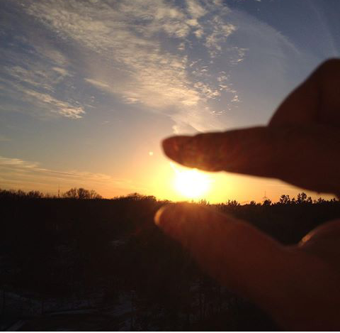 La magia de los atardeceres... (Berlín - Alemania)