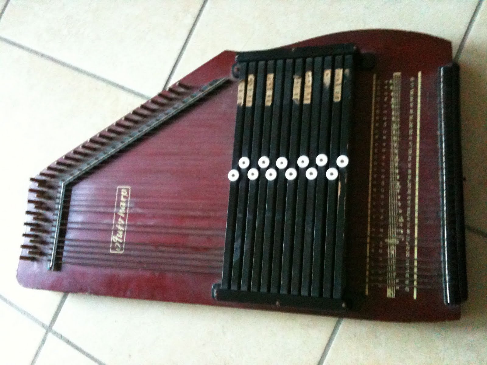 Autoharp Blog Restoration Part I Deconstruction, Clean & Buff