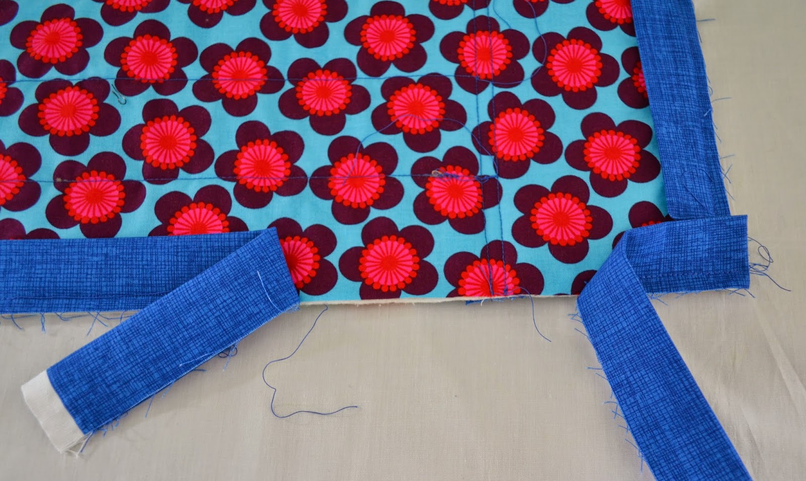 Run 'n Stitch Quilted Placemat Tutorial