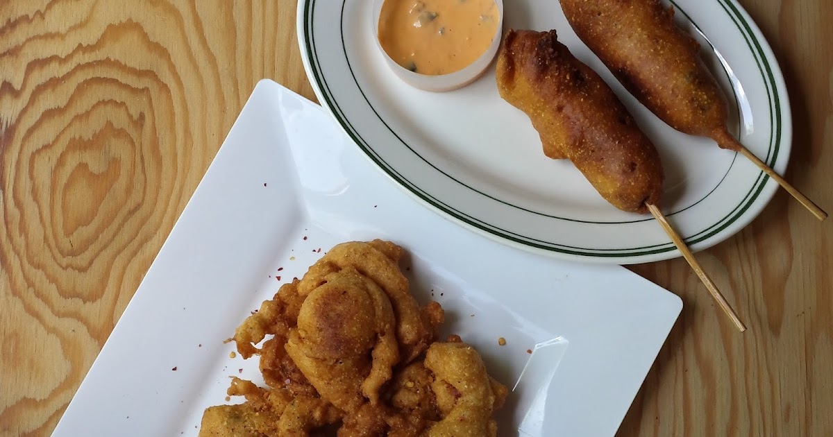 Mexican Corn Dogs With Bonus Savory Taco Funnel Cake Preesi Food Whore