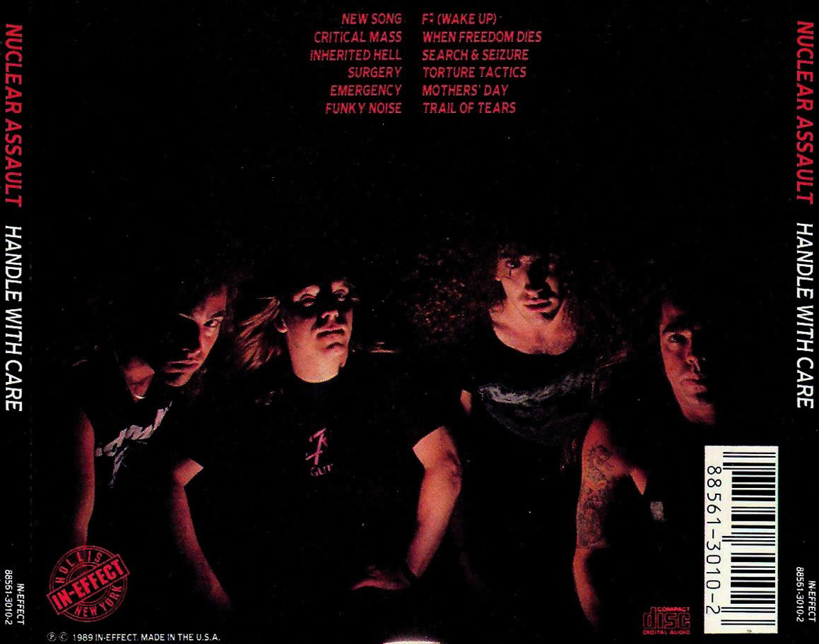 METAL + METAL = MG/MF/4S/YD/ZS Discografia de Nuclear Assault Completa