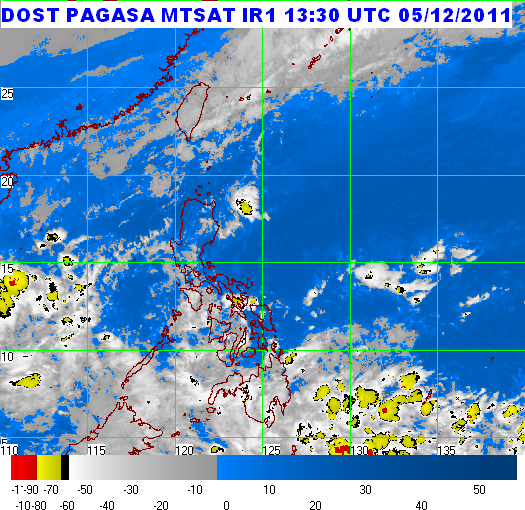 Weather Forecast Philippines Today 12.05.11 PM