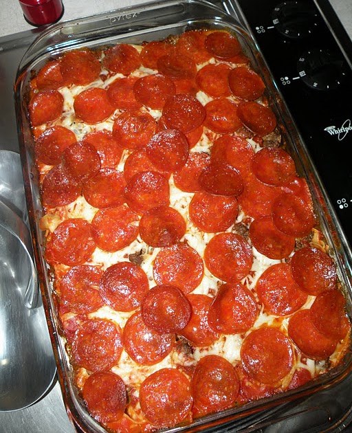 Style Me Southern: Pinterest Recipe- Pizza Casserole