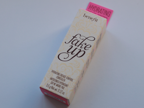 Benefit Fake up hydrating crease-control concealer.