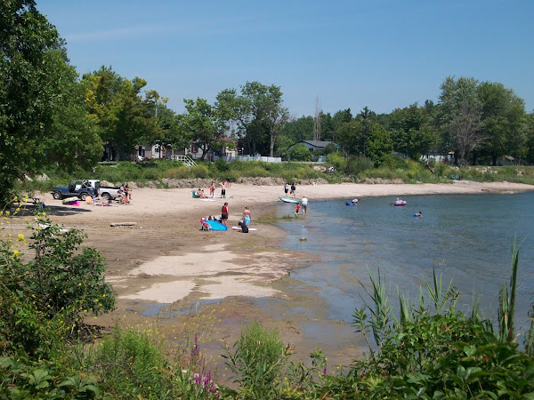 A view of the Beach area