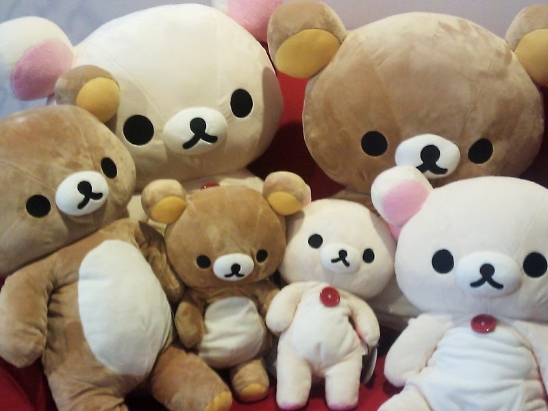 Rilakkuma Shop Classic Rilakkuma Plushies available now!