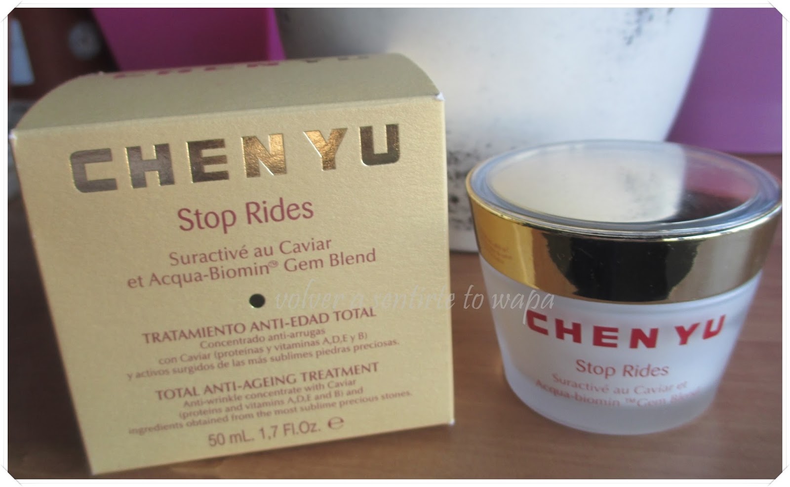 CHEN YU Stop Rides - Mi primera crema antiarrugas