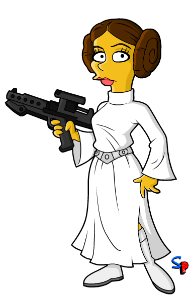 Springfield Punx: Princess Leia