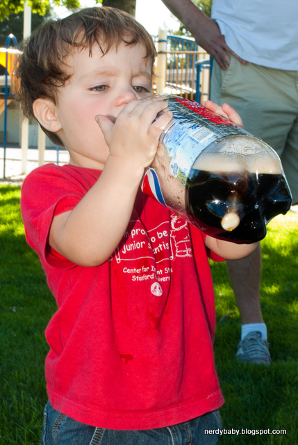 Nerdy Science: Exploding Soda!