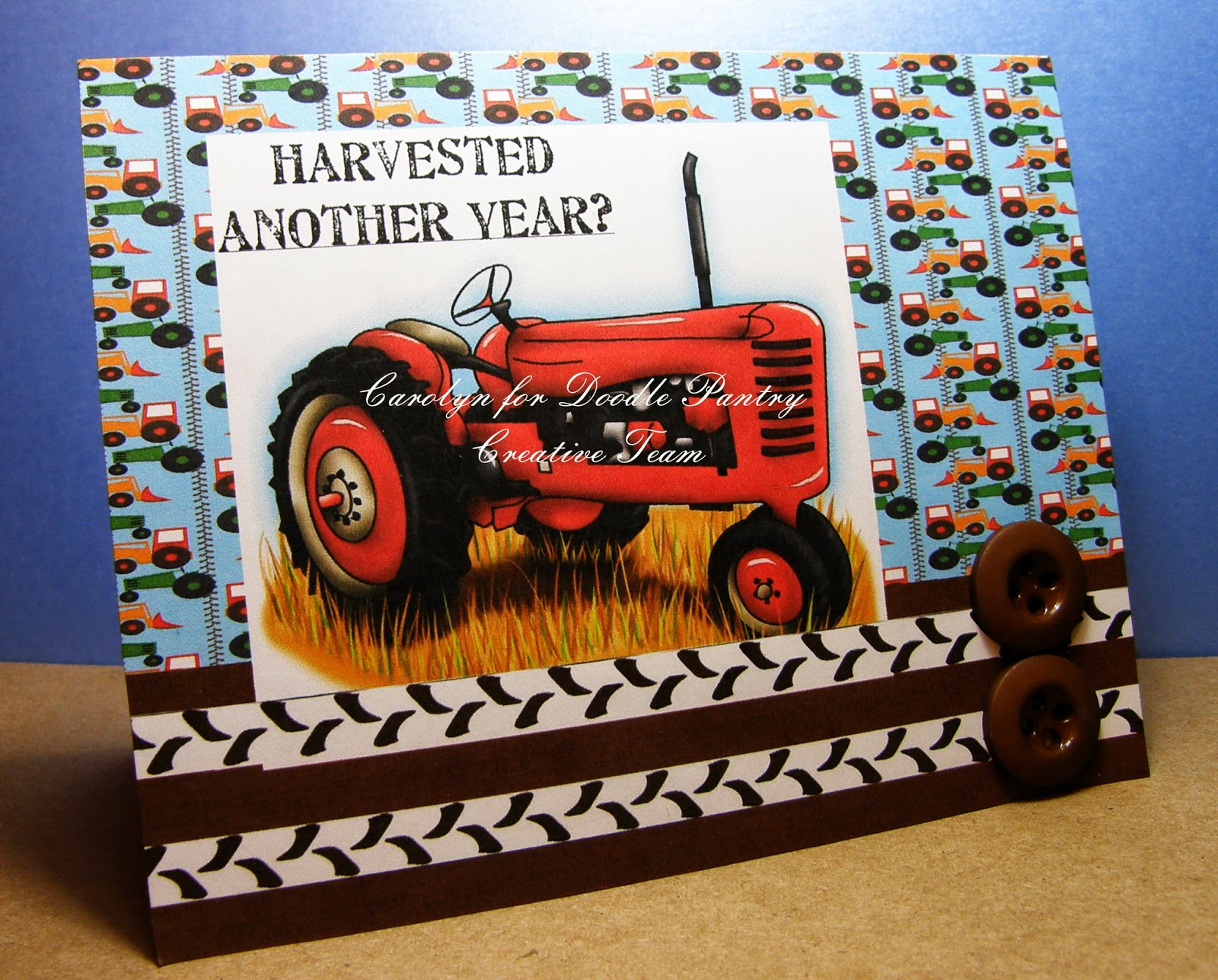 LUV MY CARDS Masculine Birthday Card Images from Doodle PantryGot