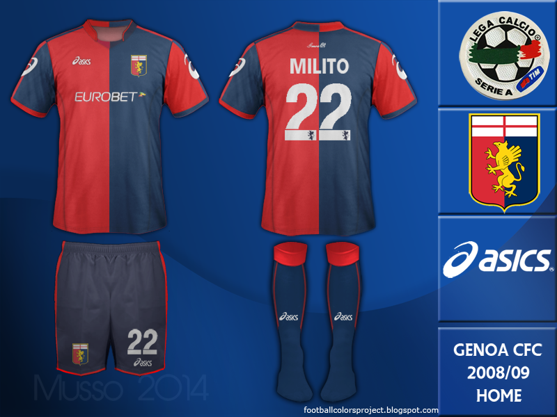 2008/09】 / Genoa C.F.C. / Home