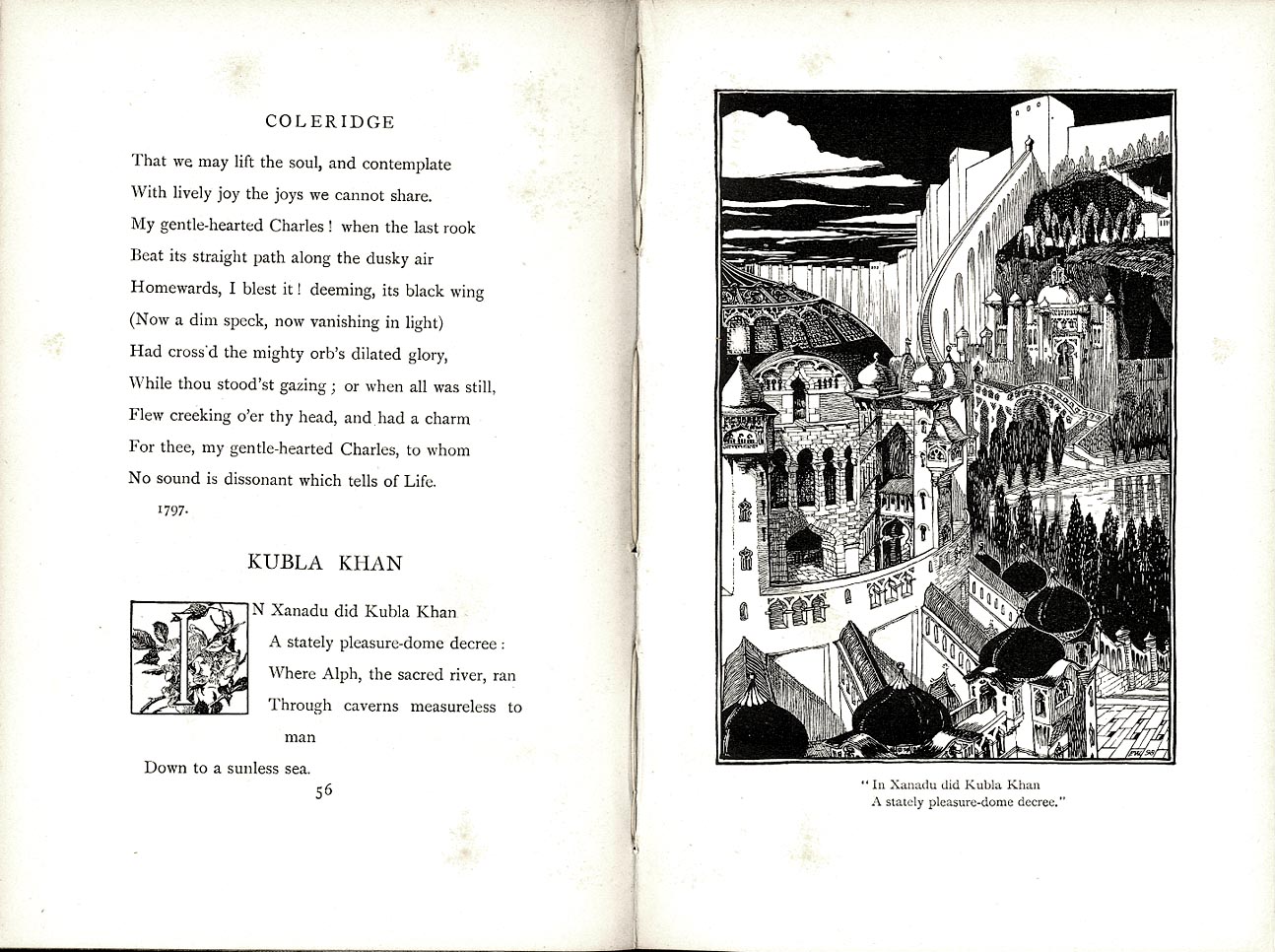 worlds of Kubla Khan by first describing the ordered world of Kubla ...