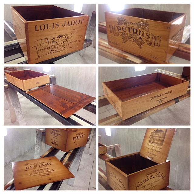 Lovely Wine Crates Part - 13: Wine Crates And Wine Panel Sides Are Mostly Unfinished, And Any Type Of Wood Lacquer Or Varnish Can Be Applied To Them. Some Like The Matte Finish.