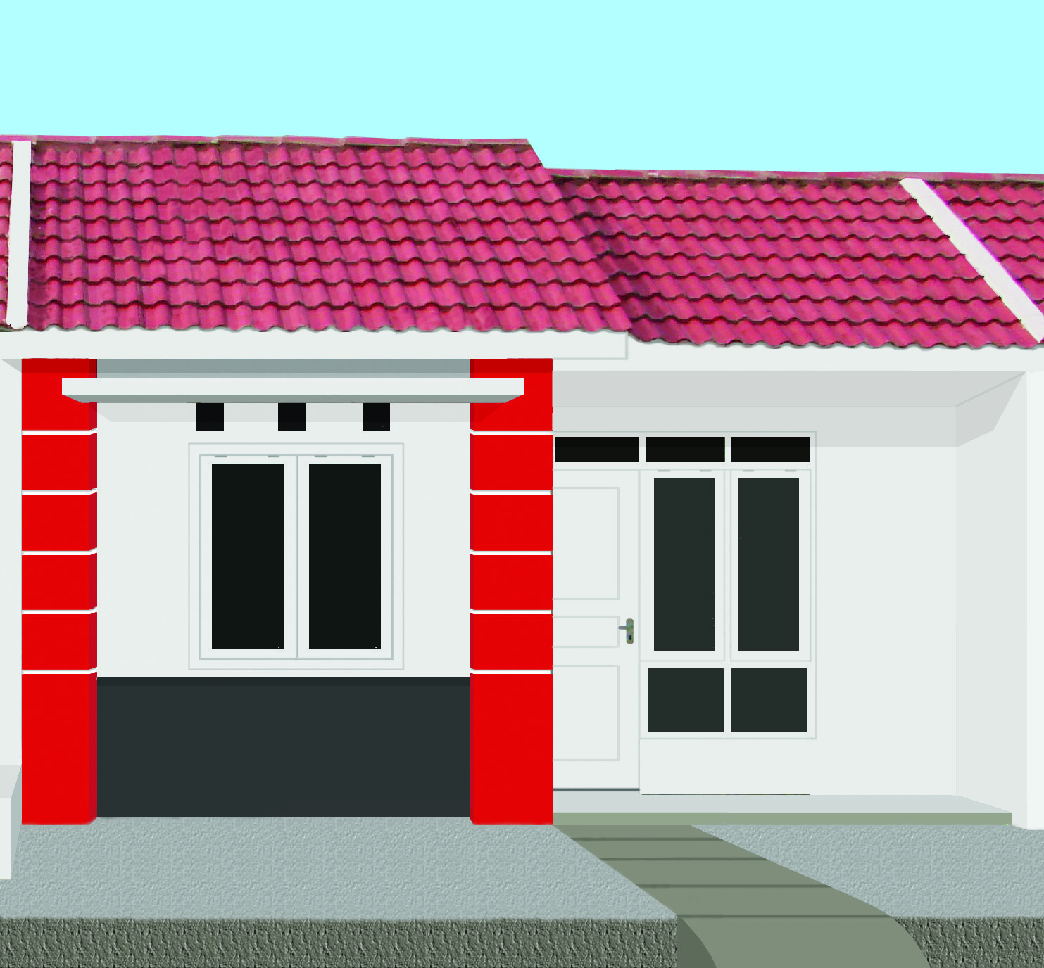 Model Rumah Type 36 | Rancangan Rumah dan Tata Ruang