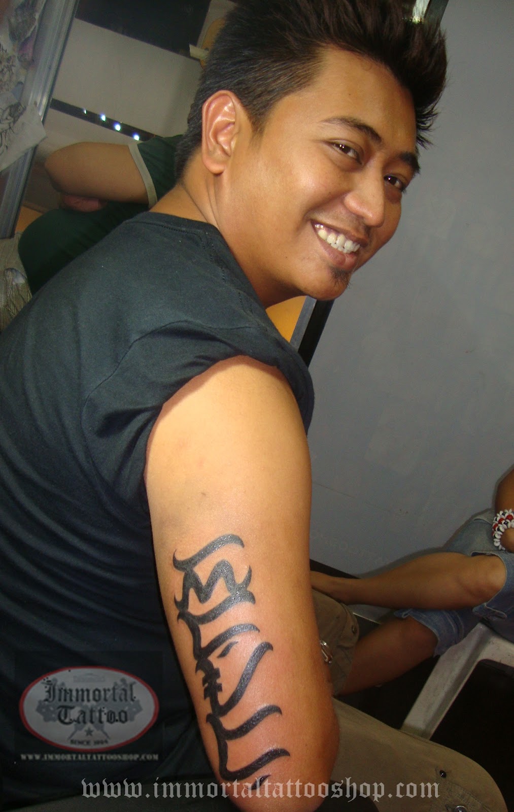 Baybayin Tribal Tattoo