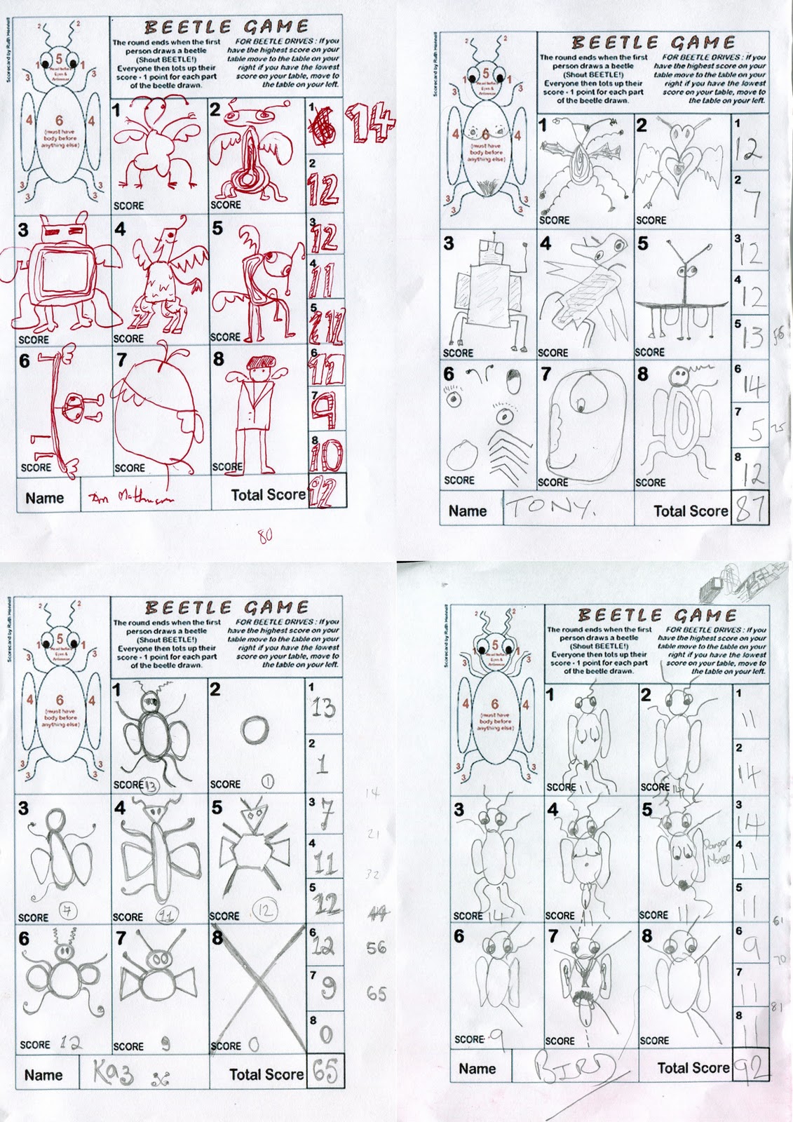 Beetle Game