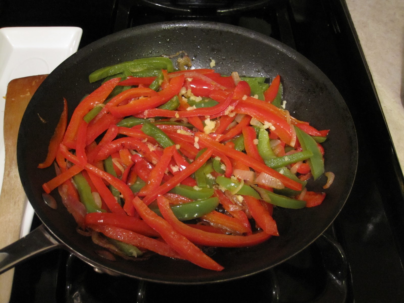 diet schmiet! Bell Pepper and Steak Fajitas