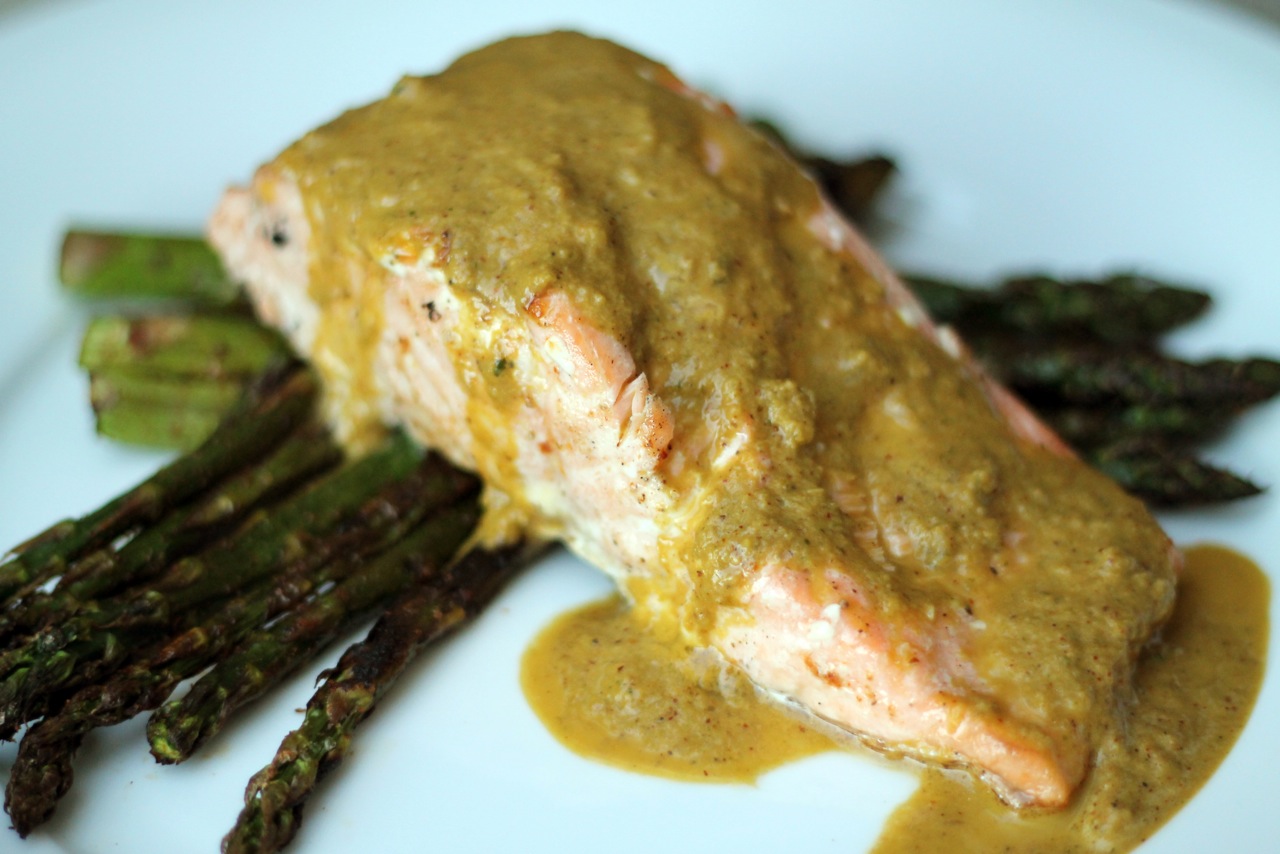 Grilled Lemon Pepper Salmon (or, Salmon with Lemon and Pepper Sauce
