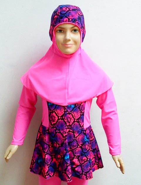 Anugrah Busana Muslim: Baju Renang Anak yang cantik. Kode : 062305
