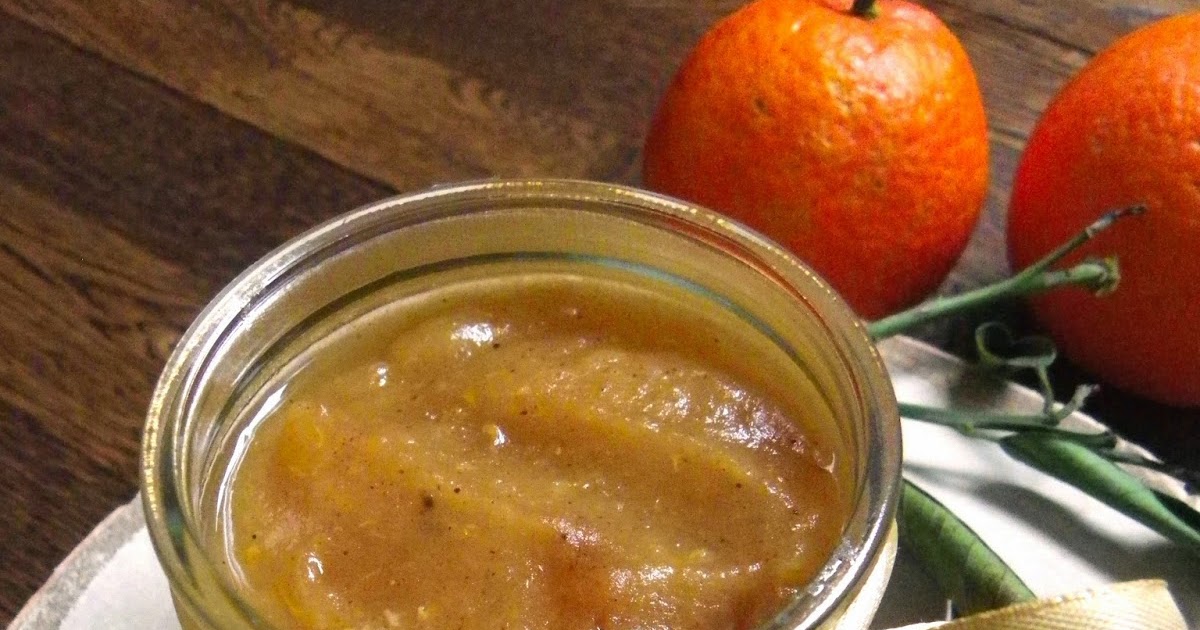 Rosenoisettes Compote de Noël (pommes, clémentines et épices)