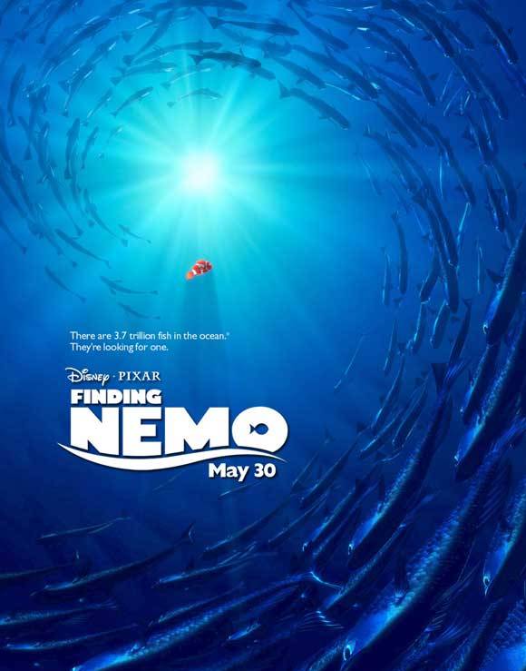 Finding Nemo Movie Poster Wallp...