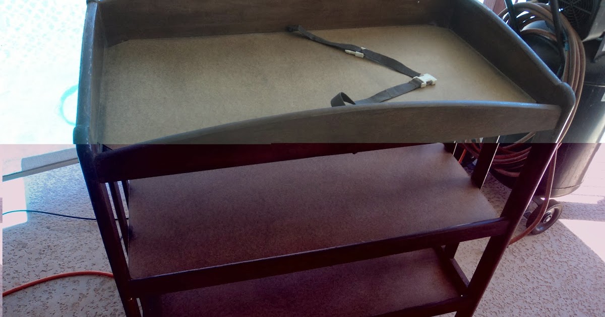 R and M Junkers Baby Changing Table redo