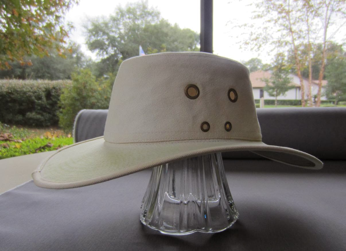 canvas sailing hat