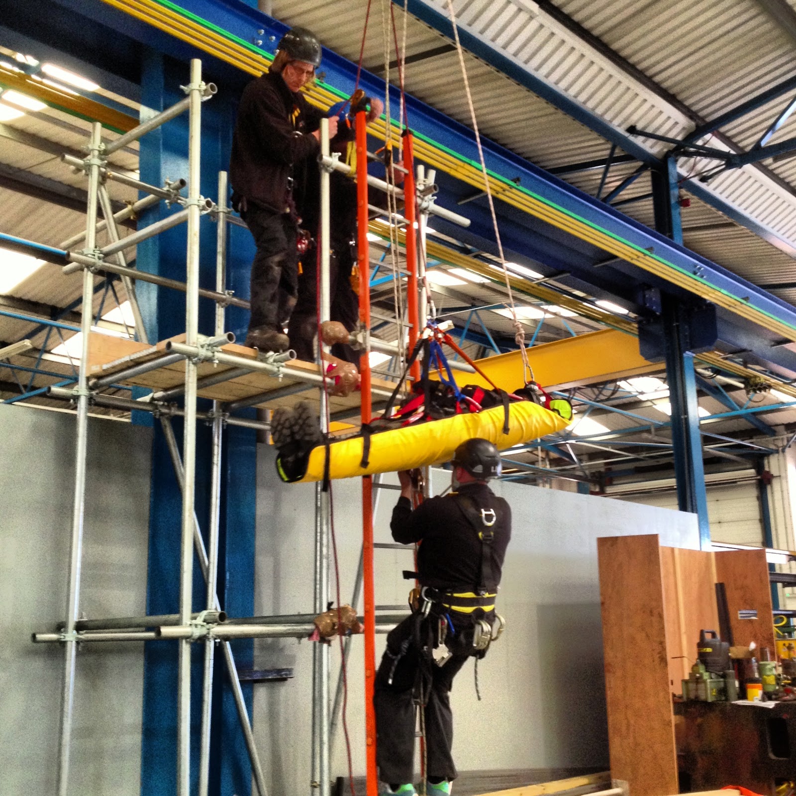 Rope Rescue Rescue from Height Rope Task Limited