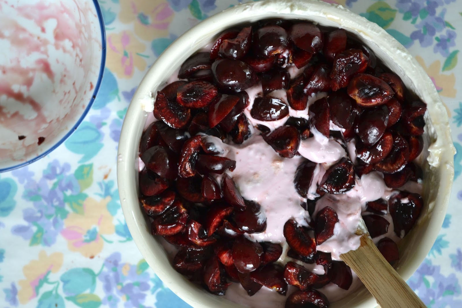 Attic Lace Homemade Honey & Cherry Frozen Yogurt