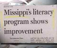 Missippi's literacy program shows improvement