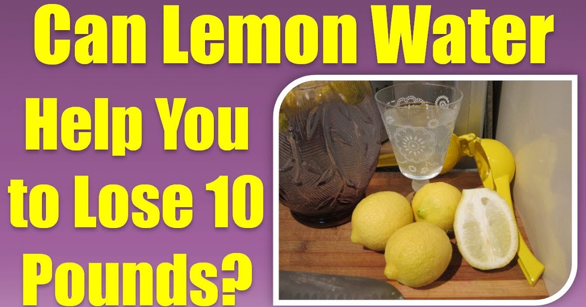 Drink Lemon Water to Lose Belly Fat Lose Belly Fat with Natural Remedies!