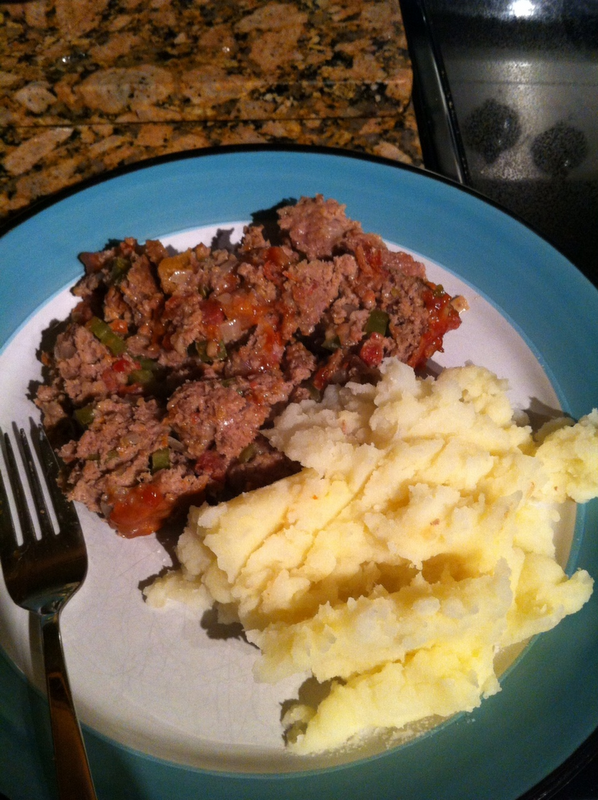 The Pretty Factor Eats Paula Deen's Basic Meatloaf