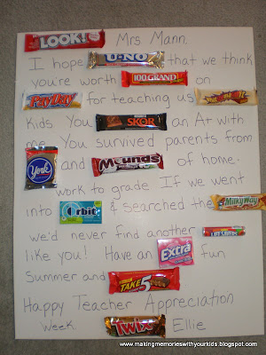 Candy Gram Template