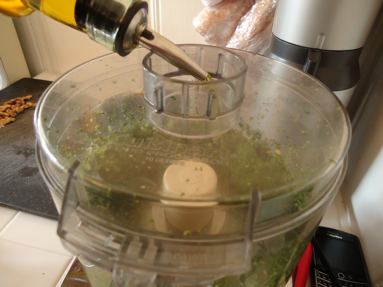 FIVE O'CLOCK FOOD Roasted Double Lamb Chops with KaleWalnut Pesto