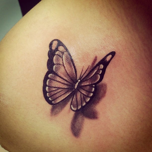 3d Butterfly Tattoo 3d Butterfly Tattoo