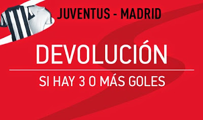 sportium bono 50 euros devolucion Juventus vs Real Madrid 5 mayo sportium bono 50 euros devolucion Juventus vs Real Madrid 5 mayo