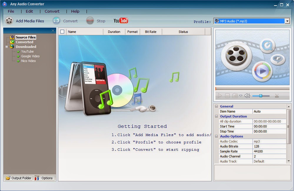 تحميل برنامج تحويل جميع الصيغ الصوتية Download All Audio Converter
